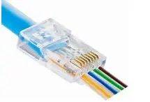 (bag 100pc) RJ45 Plastic High