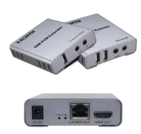 [US-120MKVM] HDMI Extender 4K 100M KVA Image and control